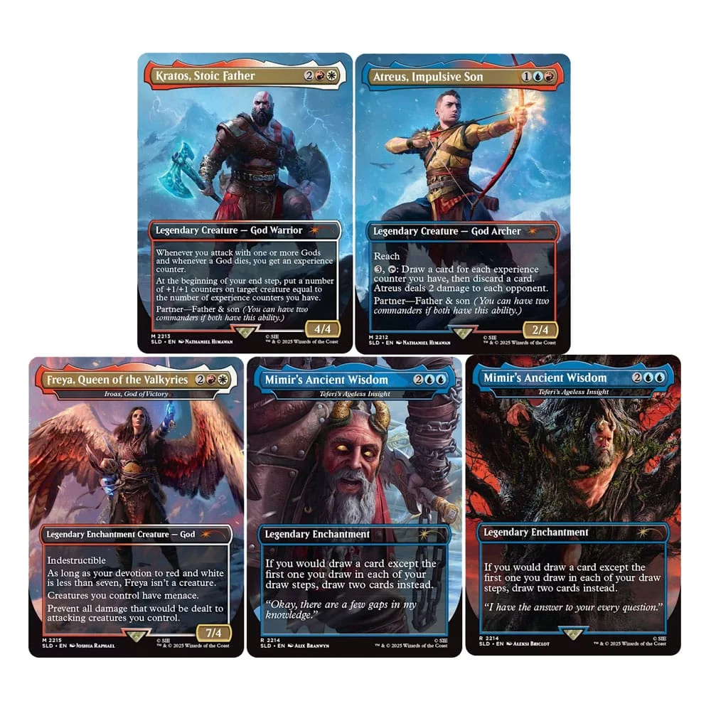 Magic the Gathering Secret Lair x PlayStation God of War: Norse Non Foil - English